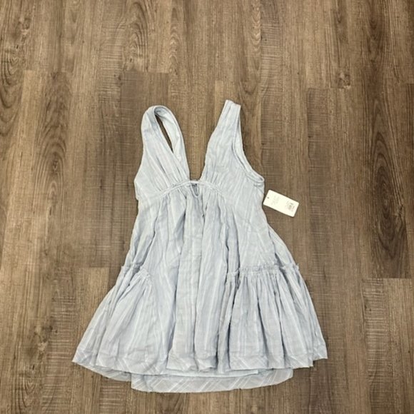 V Neck Babydoll Dress - Picture 4 of 5